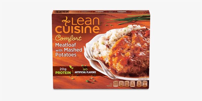 1 - Lean Cuisine Meatloaf And Potatoes, transparent png download