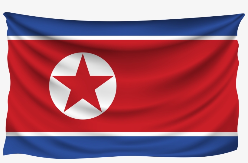 North Korea Flag Transparent, transparent png download