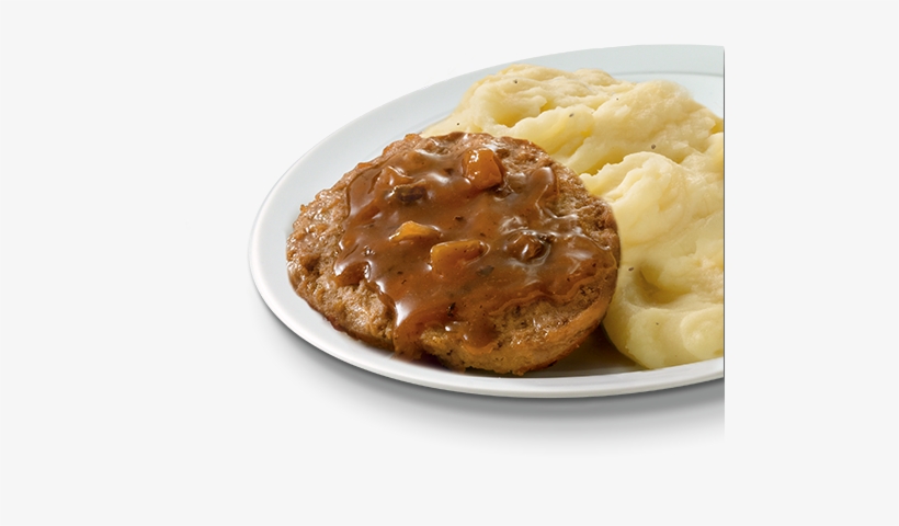 Salisbury Steak - Michelina's Salisbury Steak - 8 Oz Tray, transparent png download