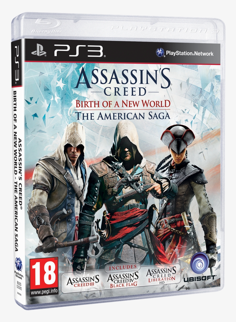 Birth Of A New World Compiles Assassin's Creed 3, 4 - Assassins Creed 3 Liberation Ps3, transparent png download