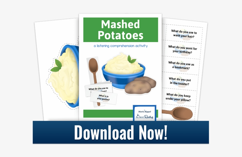 Download Mashed Potatoes - Listening, transparent png download