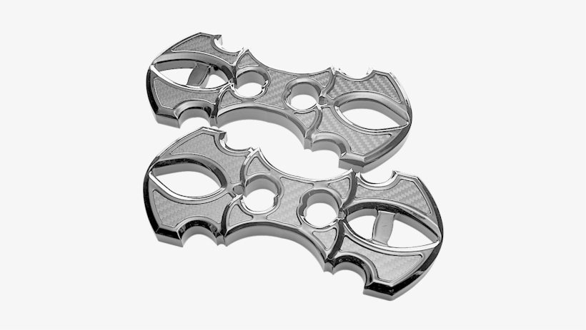 Floorboards For Harley Davidson - Prec. Billet Floorboards Assassin (carbon Black) Asn-410-all-blk, transparent png download