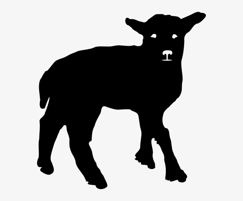 How To Set Use Lamb Silhouette Svg Vector, transparent png download