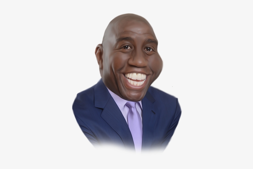 Magic Johnson - Official, transparent png download