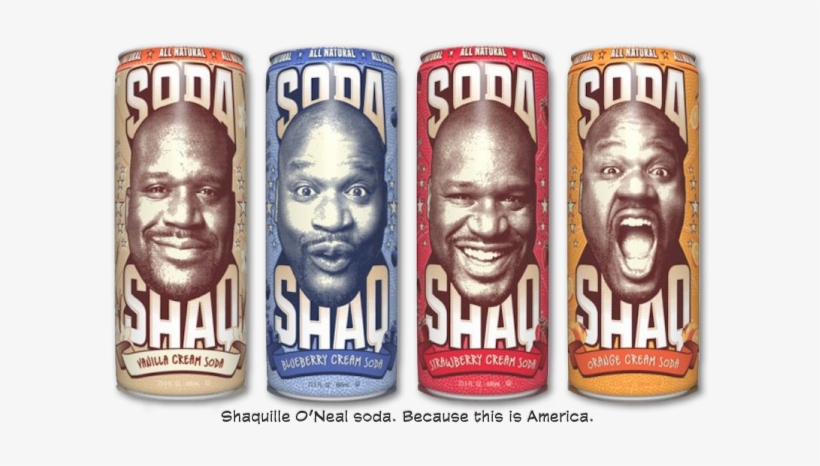 Despite The Fact That Shaq's Signature Beverages Were - Arizona Shaq Soda, transparent png download