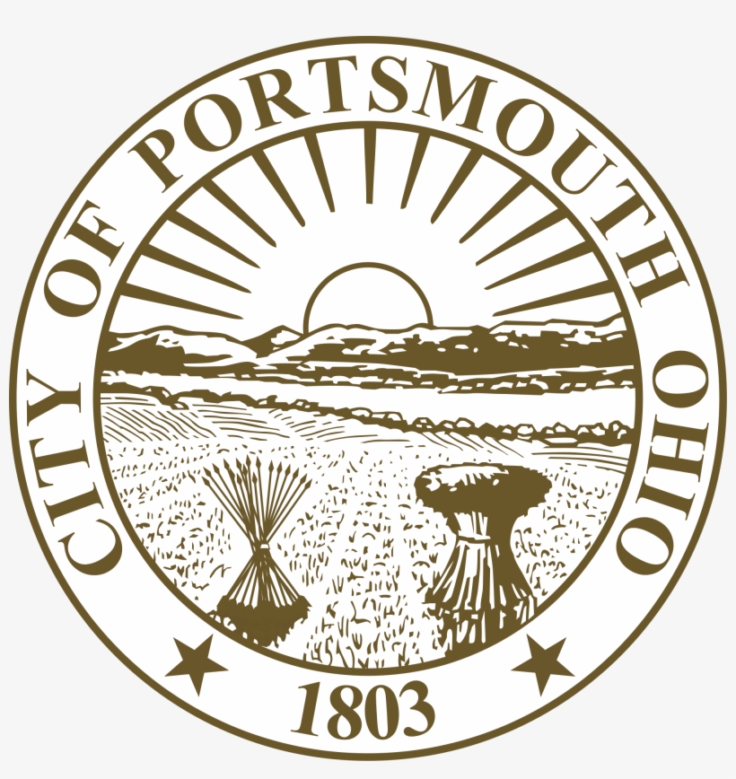 Seal Of The City Of Portsmouth - State Of Ohio Seal, transparent png download