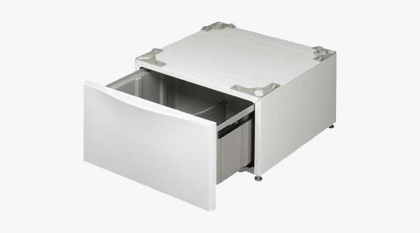 Lg - Wdp4w - Laundry Pedestal - White, transparent png download