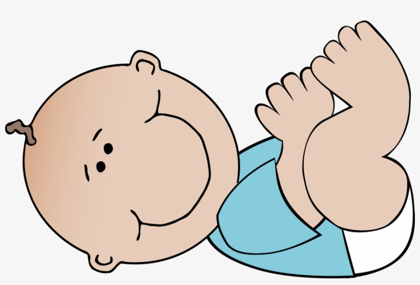 Baby Boy Lying Clip Art Xrdgf1 Clipart - Infant Clipart, transparent png download