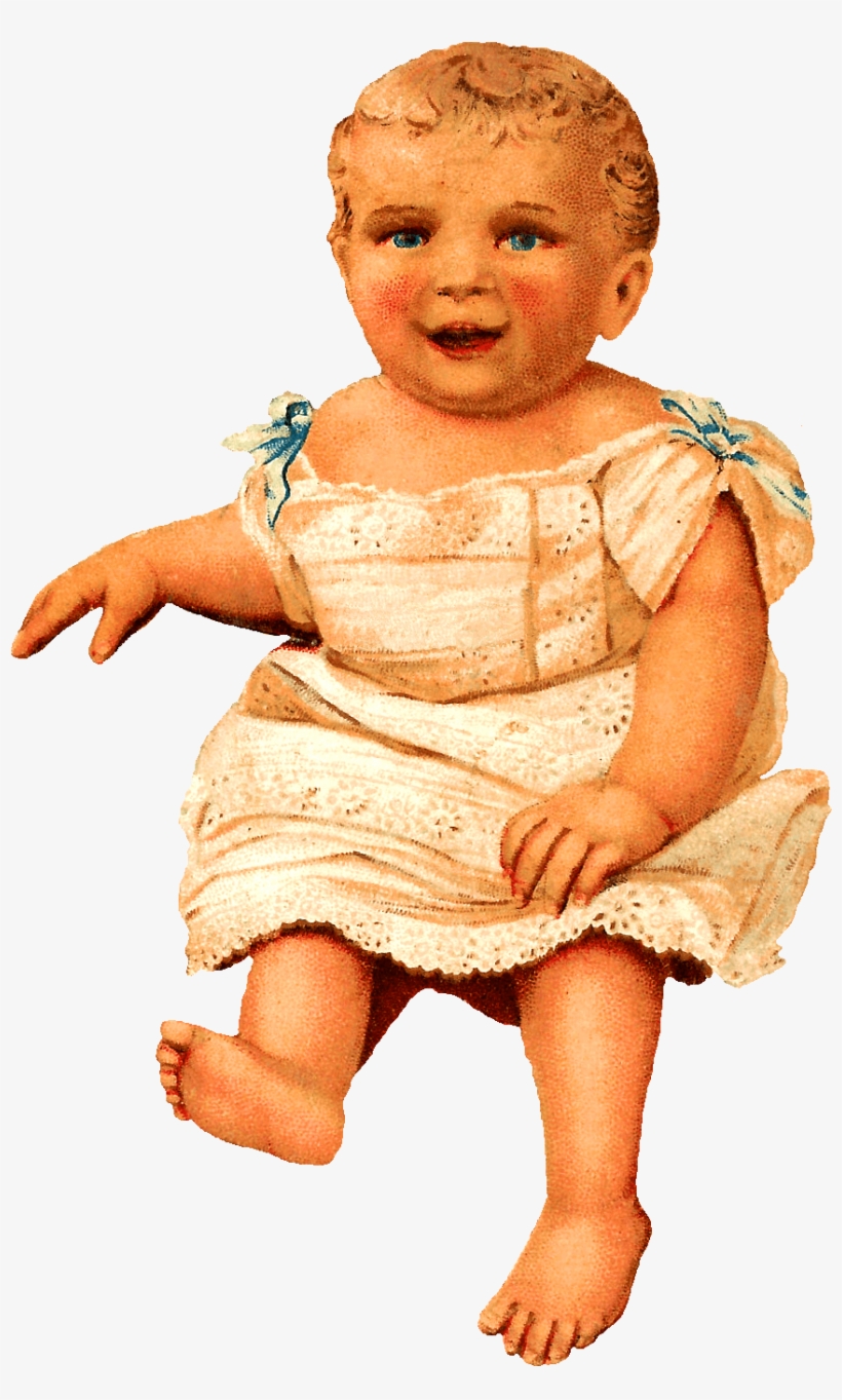 Victorian Baby Transparent Png - Infant, transparent png download