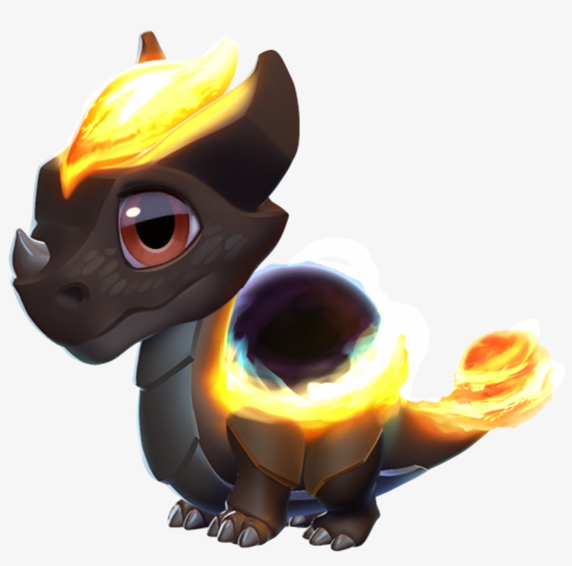 Black Hole Dragon Baby - Dragon, transparent png download