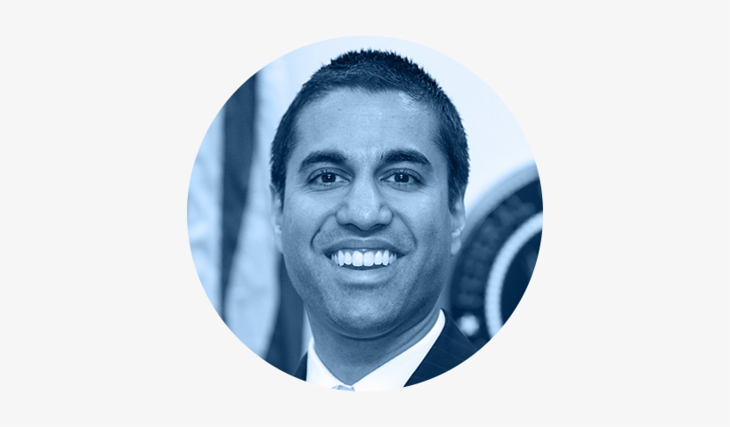 Ajit Pai Face Png - Net Neutrality Fcc Guy, transparent png download