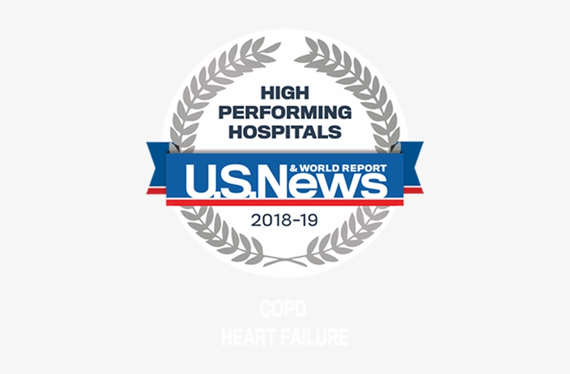 Us News High Performing Hospitals Badge, transparent png download