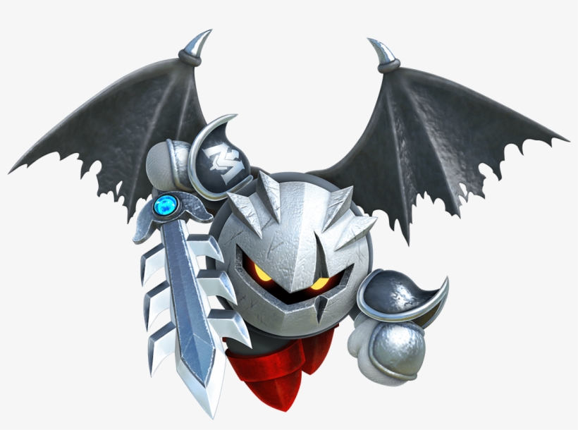 Dark Meta Knight - Dark Meta Knight Star Allies, transparent png download
