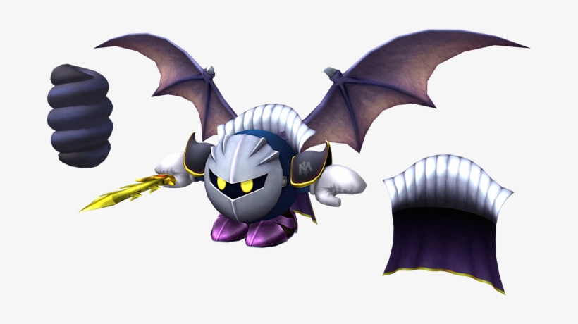 Download Zip Archive - Meta Knight T Pose, transparent png download