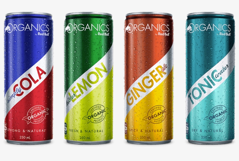 Organic Cans - Caffeinated Drink, transparent png download