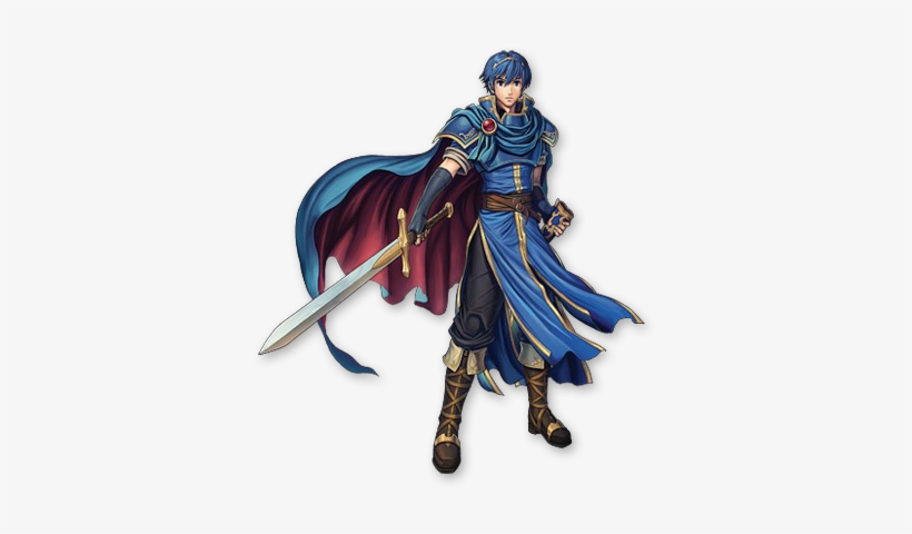 No Caption Provided No Caption Provided - Fire Emblem Shadow Dragon Marth, transparent png download