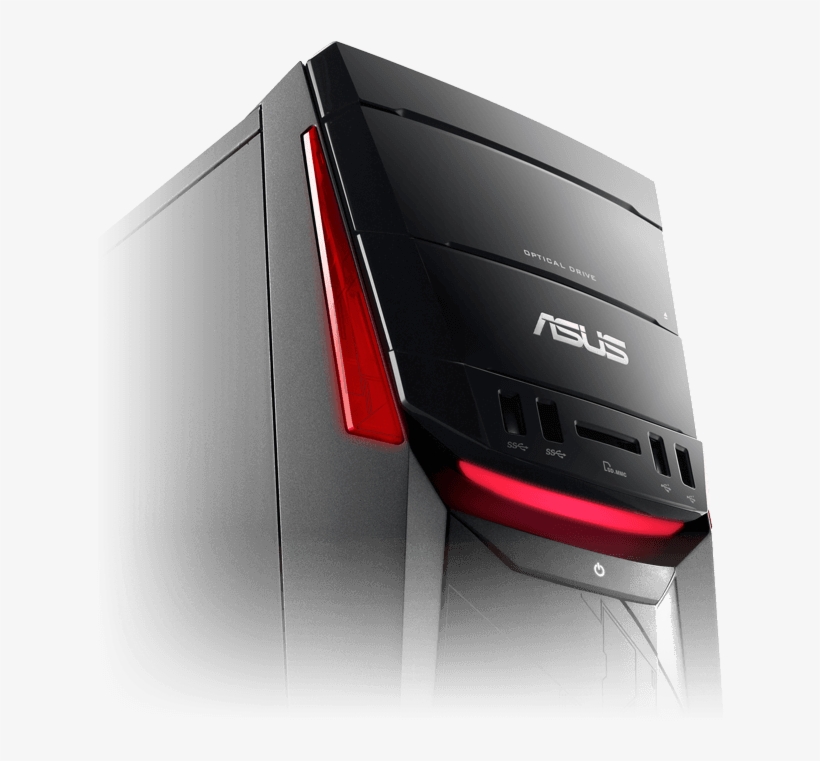 Asus G11 Evokes An Air Of Mystery, Thanks To Its Futuristic - Asus G11df Dbr5-gtx1060 - Ryzen 5 1400 3.2 Ghz - 8, transparent png download