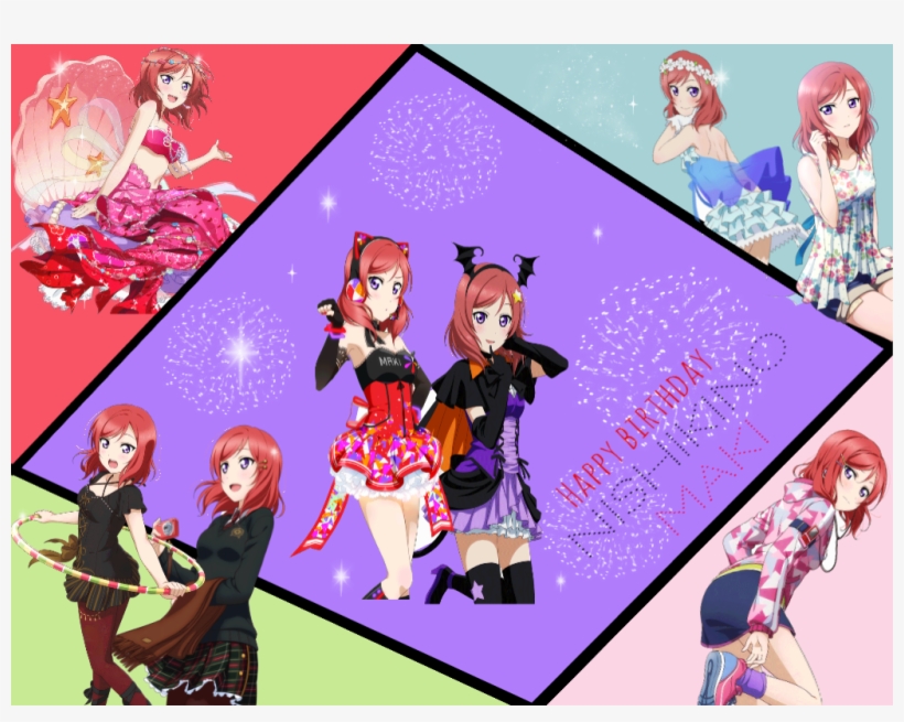 Maki Birthday Giveaway - Nishikino Maki Love Live School Idol Project Mermaid, transparent png download
