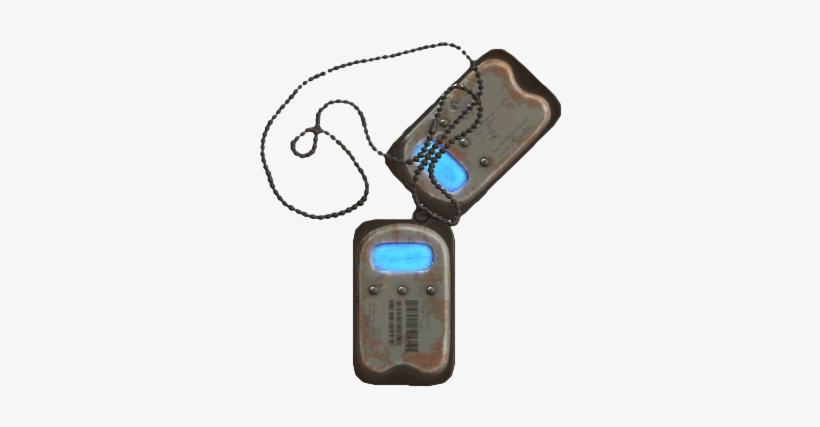 Fo4 Dog Tags - Fallout 4 Dog Tags, transparent png download
