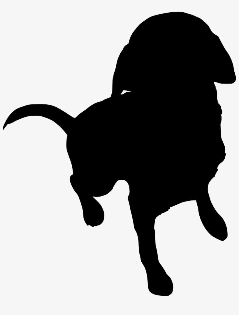 Free Download - Dogs Sillhouette Clipart Transparent, transparent png download