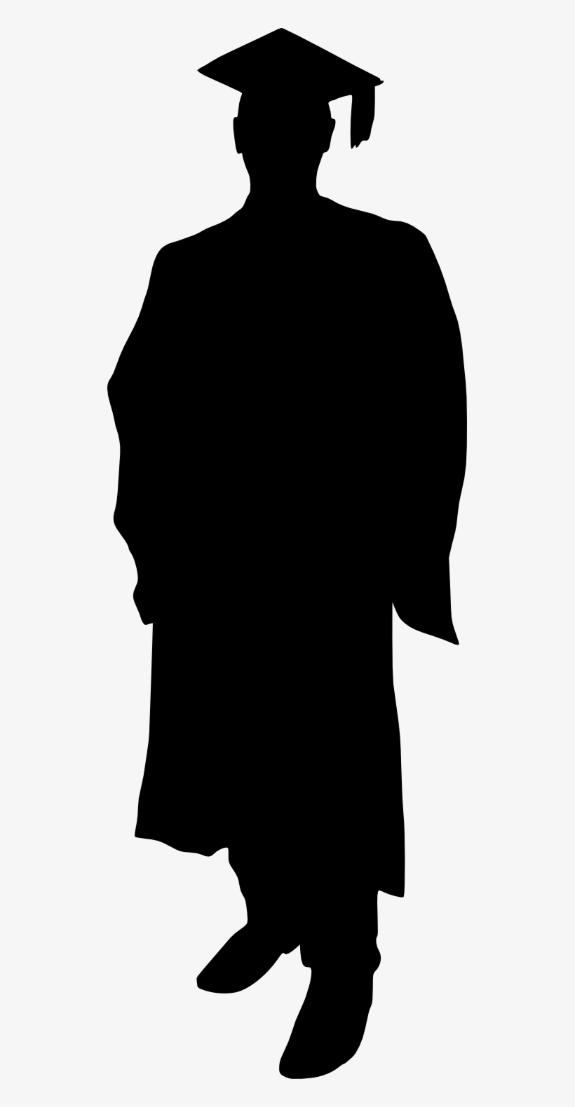 Png File Size - Siluet Wisudawan Png, transparent png download