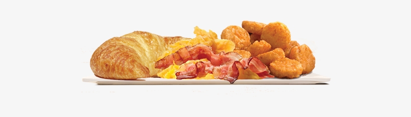 Scrambled Egg Platter - Bk Chicken Nuggets, transparent png download
