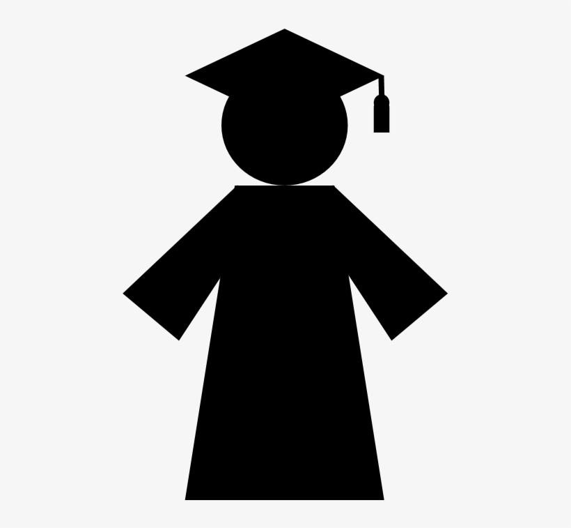 Image Royalty Free Grad Clipart Silhouette - Clip Art, transparent png download