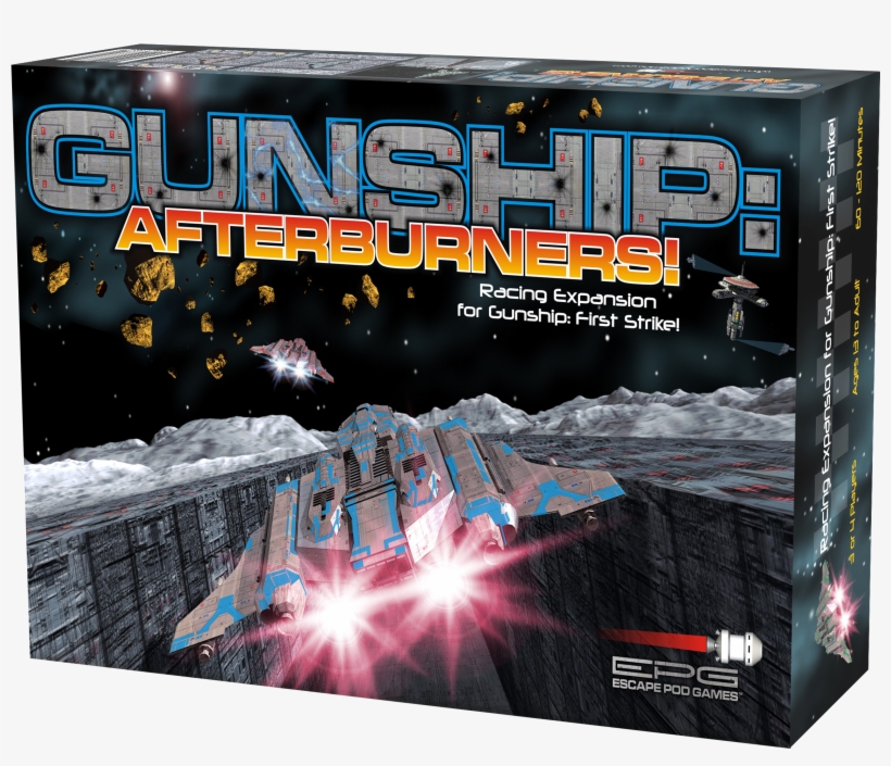 Afterburners Box - Gunship - First Strike! Afterburners! Expansion New, transparent png download