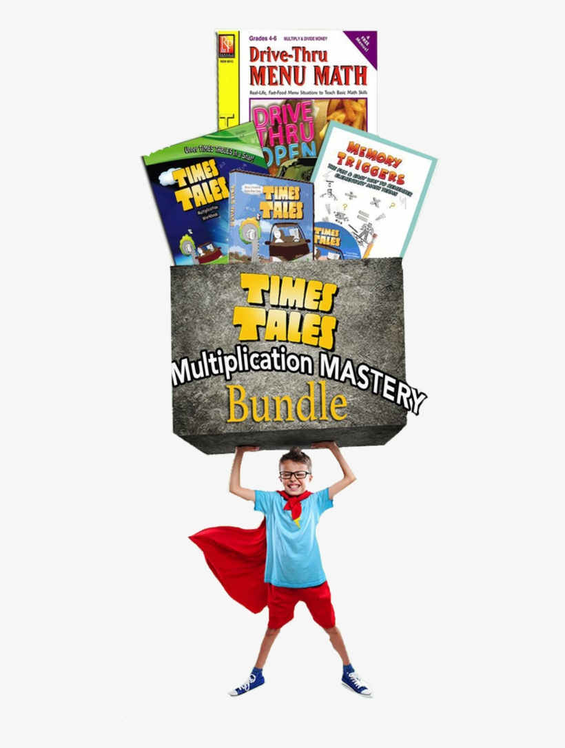 Master Multiplication Bundle Kit - Drive Thru Menu Math Multiply, transparent png download