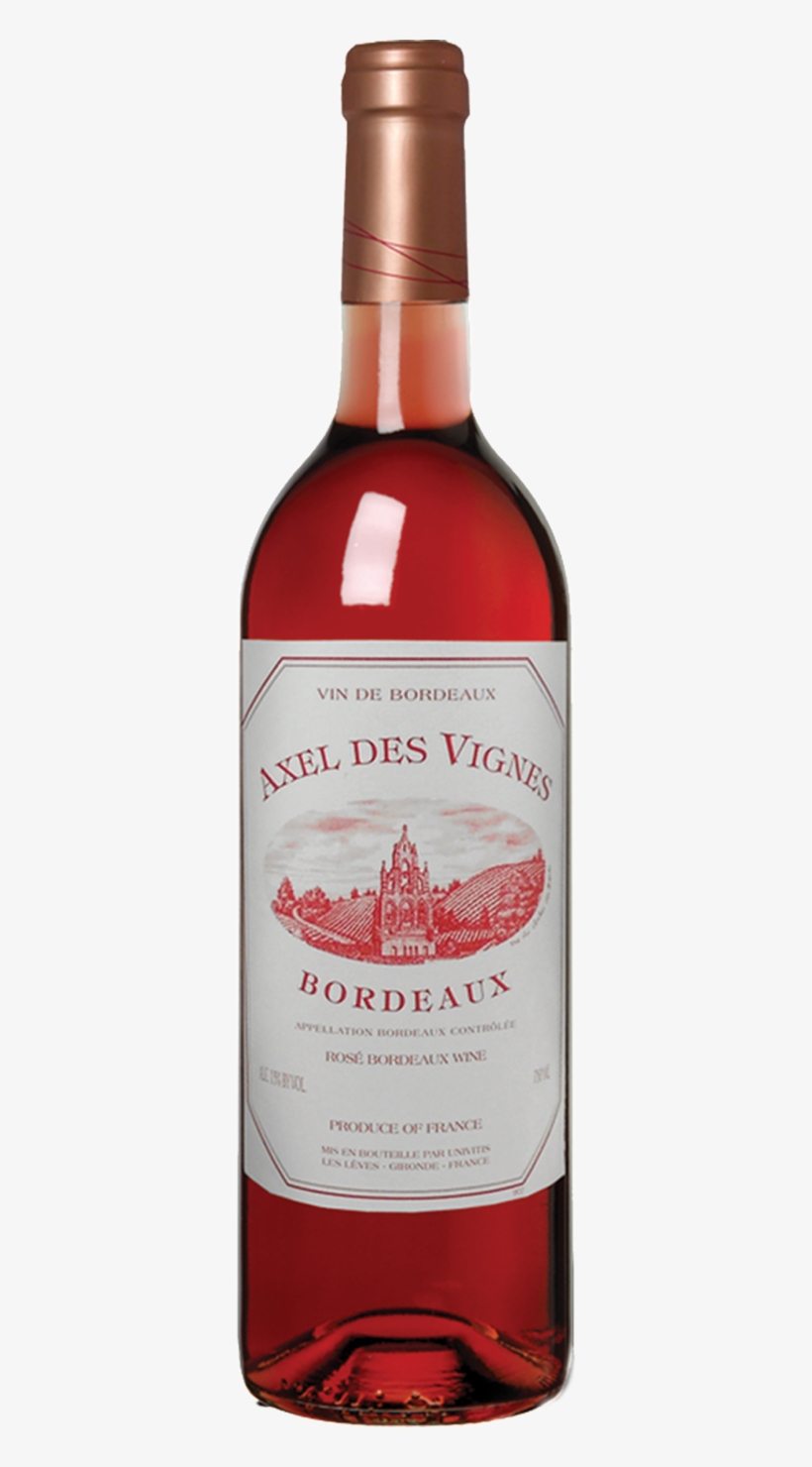 Axel Des Vignes Bordeaux Rosé - Axel Des Vignes Bordeaux Rouge, transparent png download