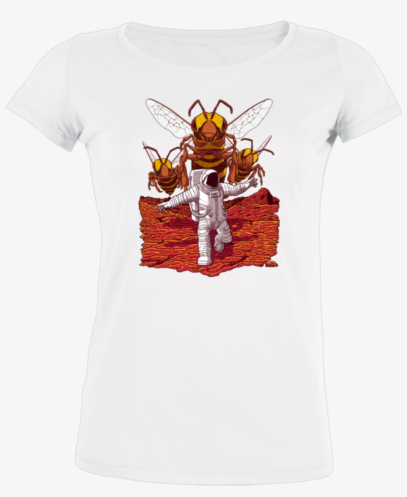 Jcmaziu Killer Bees On Mars T-shirt Stella Loves Girlie, transparent png download