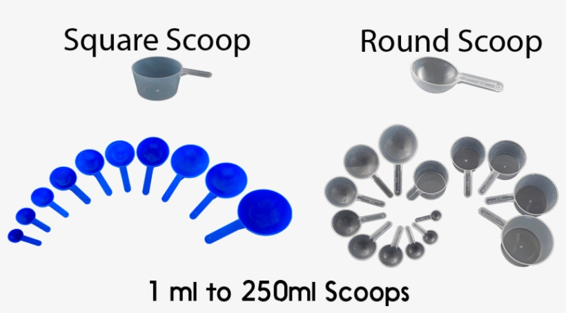 Measuring Scoops - Scoop, transparent png download