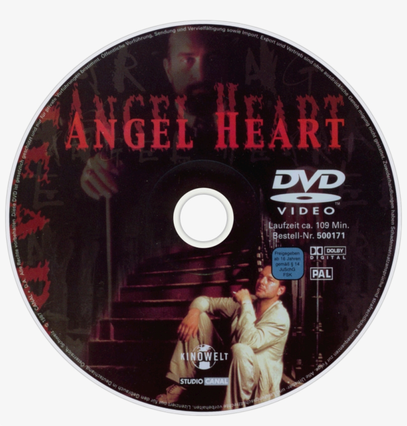 Angel Heart Dvd Disc Image - Angel Heart - Digipak Dvd, transparent png download