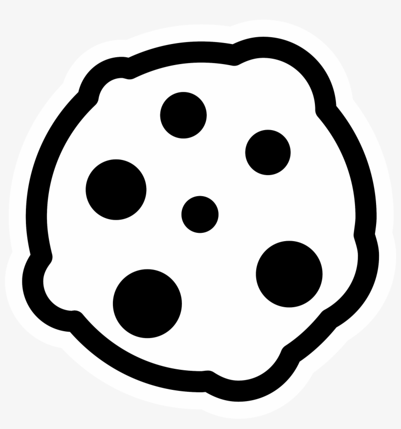 Big Image - Black And White Cookie Transparent, transparent png download