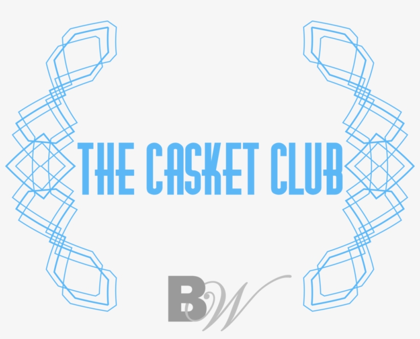 Casket Club Shirt Blue Outlines, transparent png download