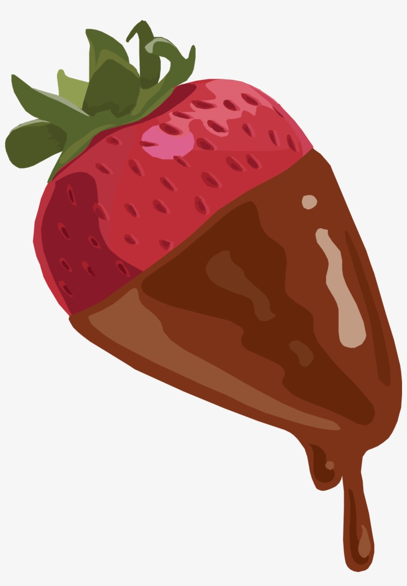 This Free Icons Png Design Of Strawberry Dipped In, transparent png download