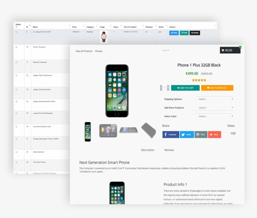 Website Builder Online Store - Alsatek Iphone 7 Housse Etui Cuir Pu Magenta Horizontal, transparent png download