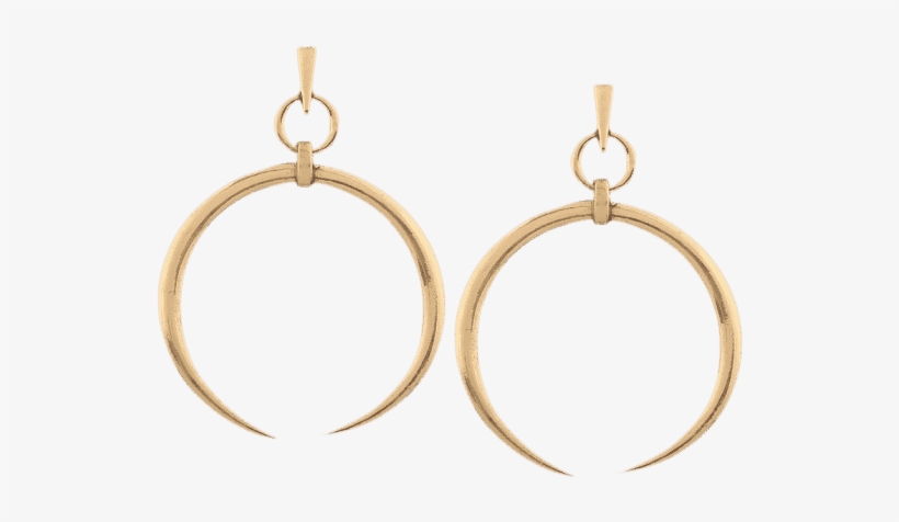 Image Download Alloy Tribal Moon Earrings - Earring, transparent png download