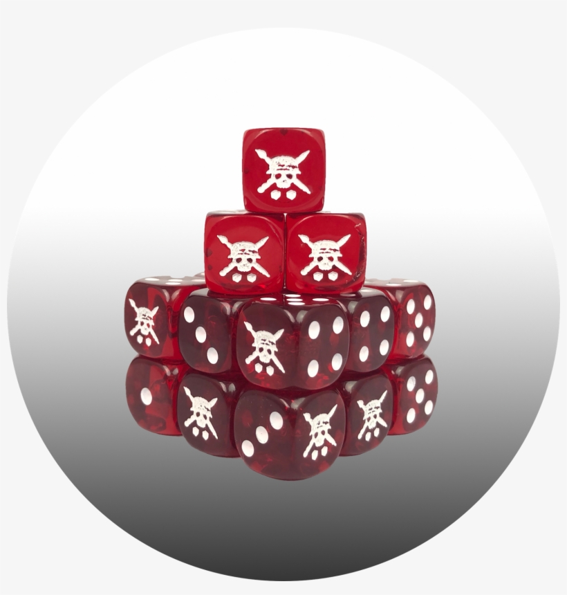 Tabletop Tactics Red Gem Dice - Tabletop Game, transparent png download