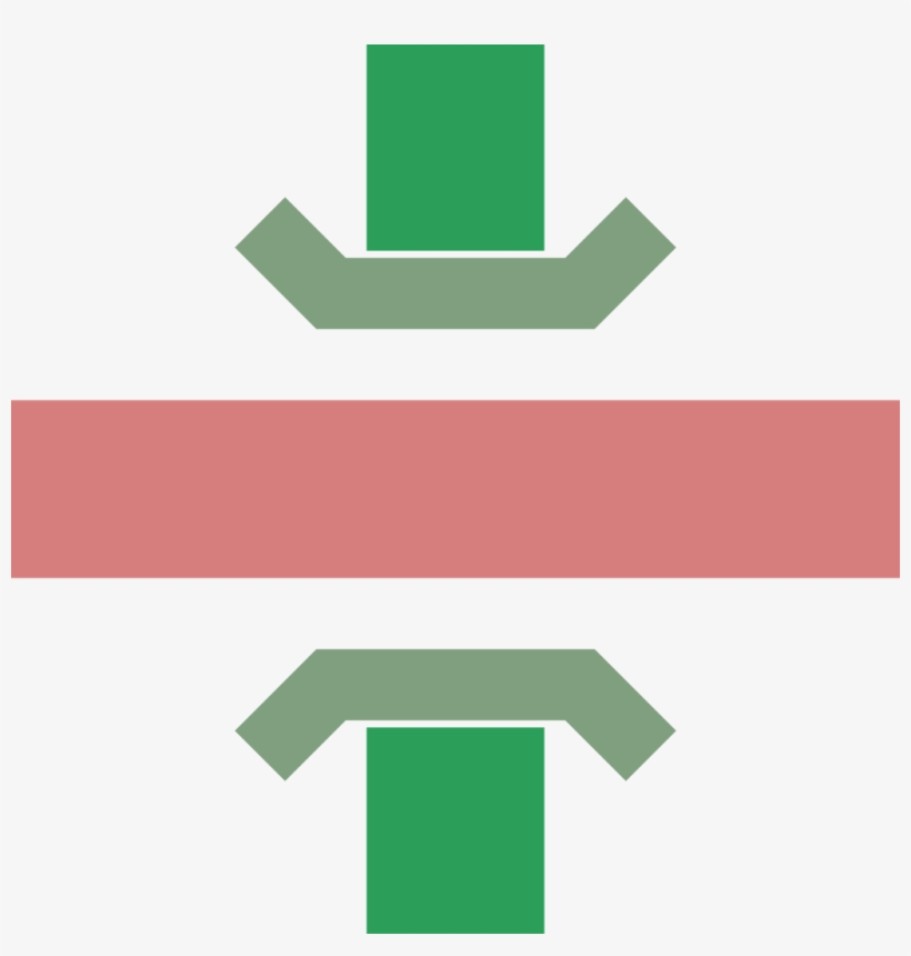 File - Bsicon Gemkrzu - Svg - Sign, transparent png download