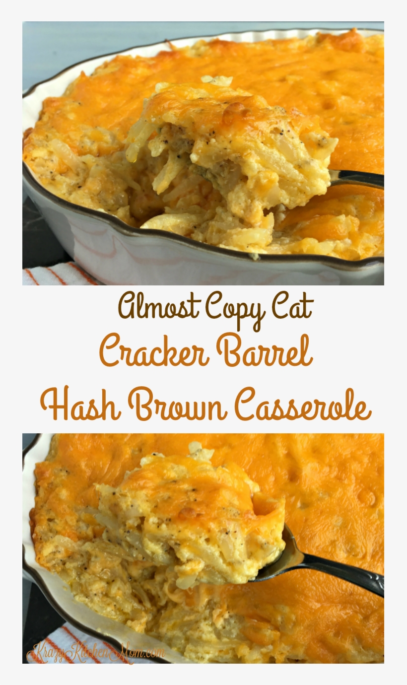 Almost Copy Cat Cracker Barrel Hash Brown Casserole - Pot Pie, transparent png download