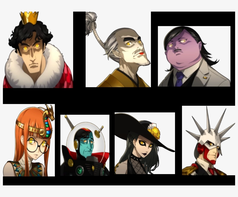 Hostile Species - Persona 5 All Villains, transparent png download
