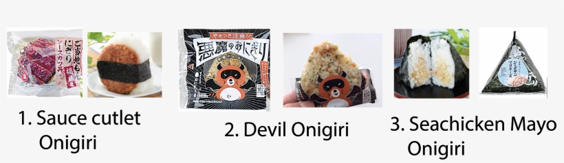 Japanese Onigiri Rice Balls - Clicktoshop, transparent png download