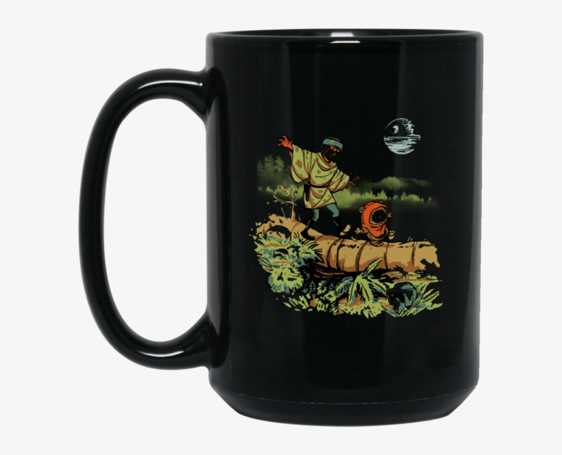 Calvin And Hobbes Star Wars Mug Wok This Way Coffee - Calvin And Hobbes Star Wars Shirts Wok, transparent png download