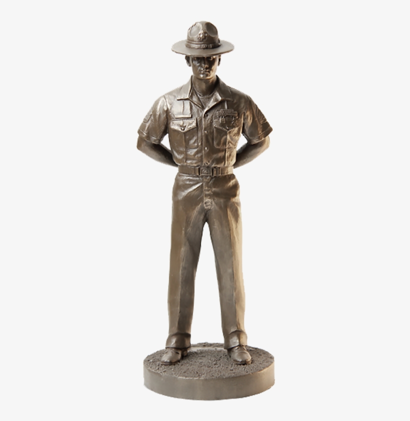 Khaki Army Usa Ka204 Marine Drill Instructor - 18cm, transparent png download