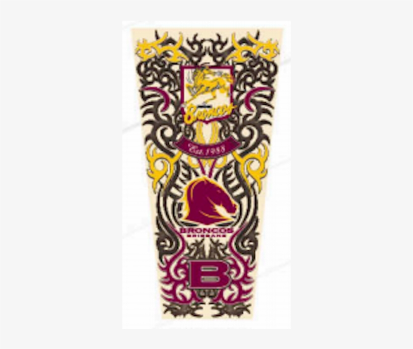 Brisbane Broncos Nrl Adult Tattoo Sleeve - Transparent Tattoo Sleeves Png, transparent png download