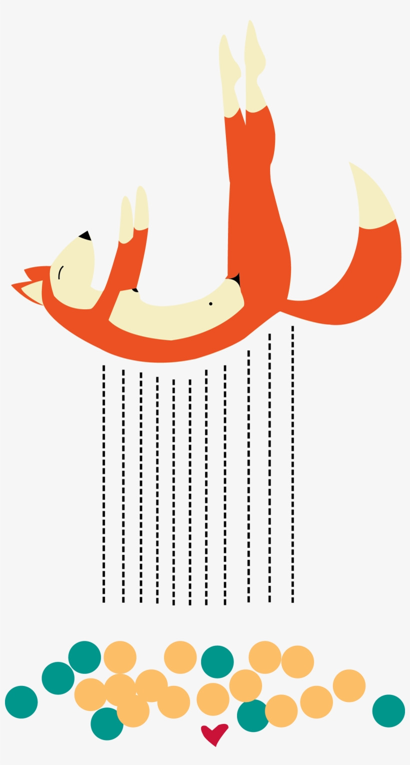 Decoración De Zorro, Arte De Zorro, Puntos, transparent png download