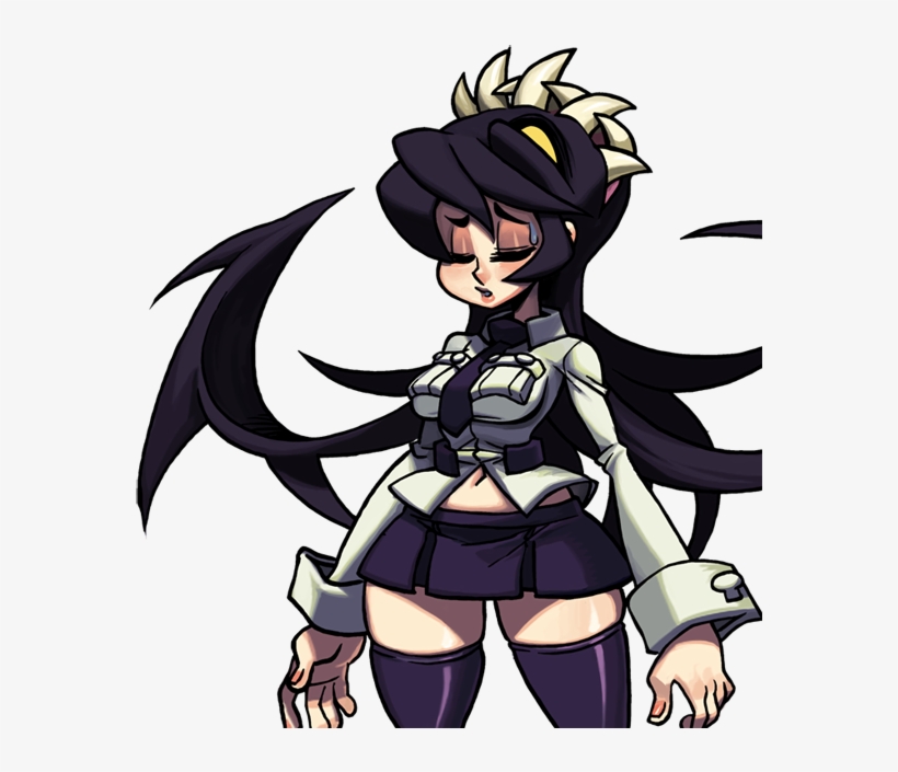 Filia 10 Sigh - Skullgirls Filia Hat, transparent png download