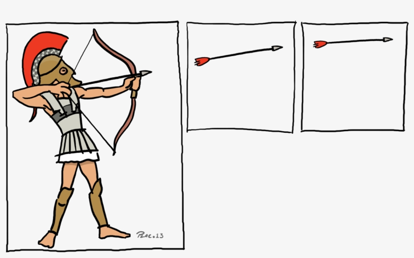 Las Flechas De Zenón - Aristoteles Y El Movimiento, transparent png download