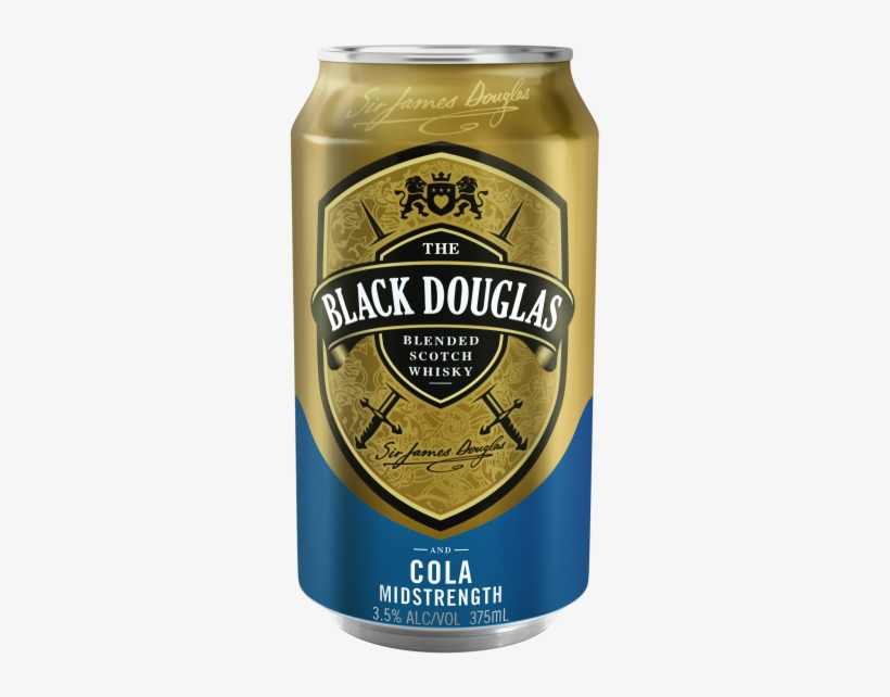 Black Douglas Midstrength - Black Douglas Scotch Whisky, transparent png download